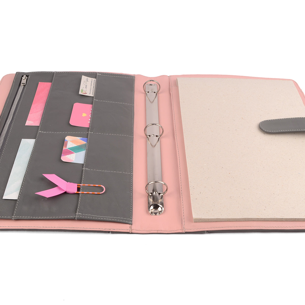 MAISON- A4 & USA Letter Ring Binder Organizer TWO TONE – CocoaPaper